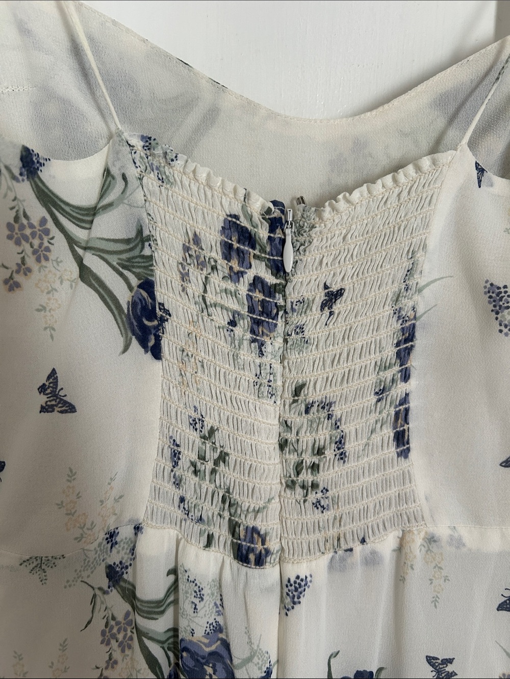 Reformation Emmie Dress White Floral Boho - Picture 8 of 8